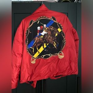 Polo Ralph Lauren Women’s Size Large Graphic Goose Down Jacket